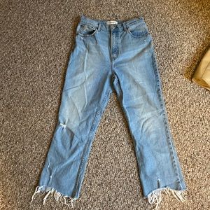 Abercrombie & fitch ultra high rise kick flare jeans, size 8, 29